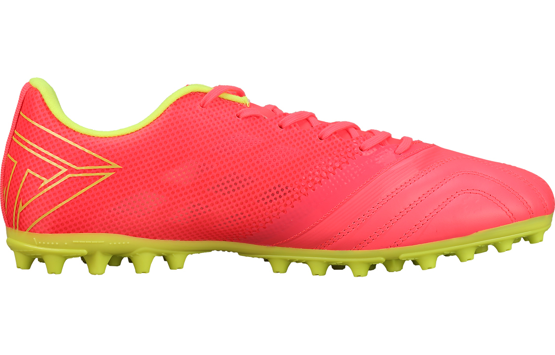 Li Ning Iron MG Multi Ground Artificial Turf Coverage Soccer Shoes Men’s Neon Red