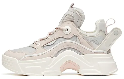 Anta Life Collection Abrasion Resistant, Slip Resistant, Cushioned, Breathable Low top Casual Shoes Women's Lotus Gray