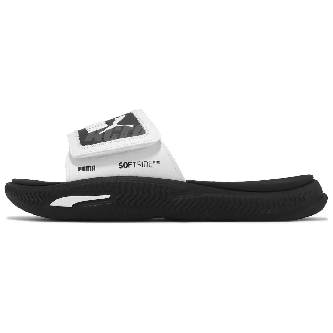 PUMA Softride Pro 24 V Slides 'White Black'