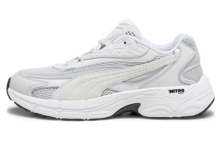 PUMA Teveris Nitro Vorte Mesh, Textile, Leather Cushioning Abrasion Resistant Cushioning, Wear Resistant Low top