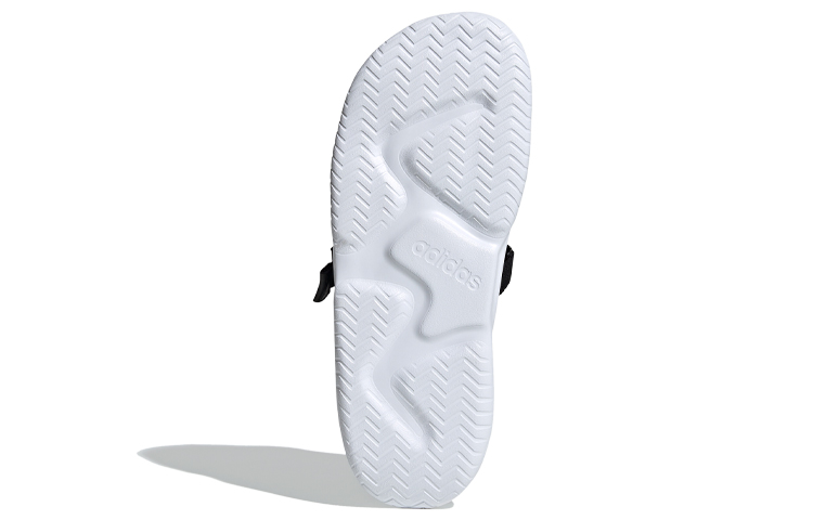 Шлепанцы adidas neo UTX Sandal (черно-белый) — фото 6