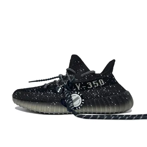 Adidas Originals Yeezy Boost 350 V2 Low top Casual Shoes Unisex Black