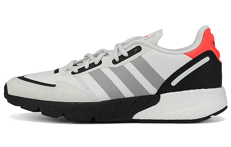Adidas Originals Zx 1K Boost 'Crystal White Silver Metallic Black'