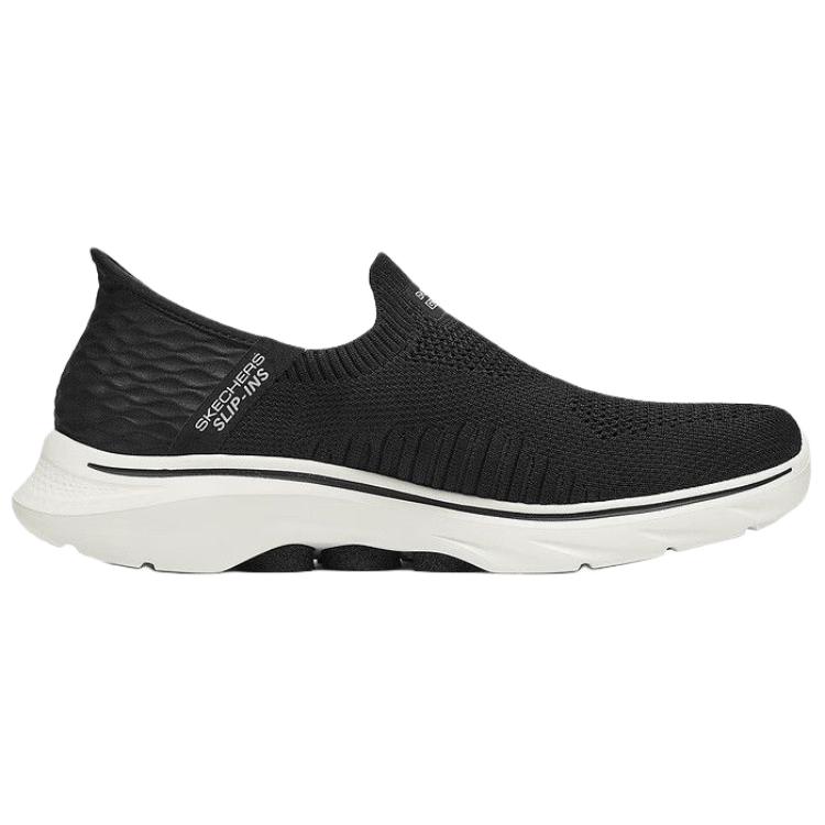 Skechers GO WALK 7 Low top Casual Shoes Men’s Black White
