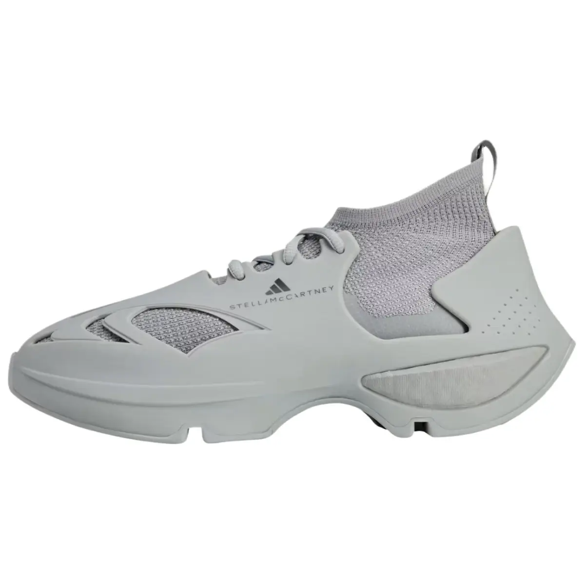 Adidas Stella McCartney Slip Resistant Abrasion Resistant Low top Casual Shoes Unisex Gray Black