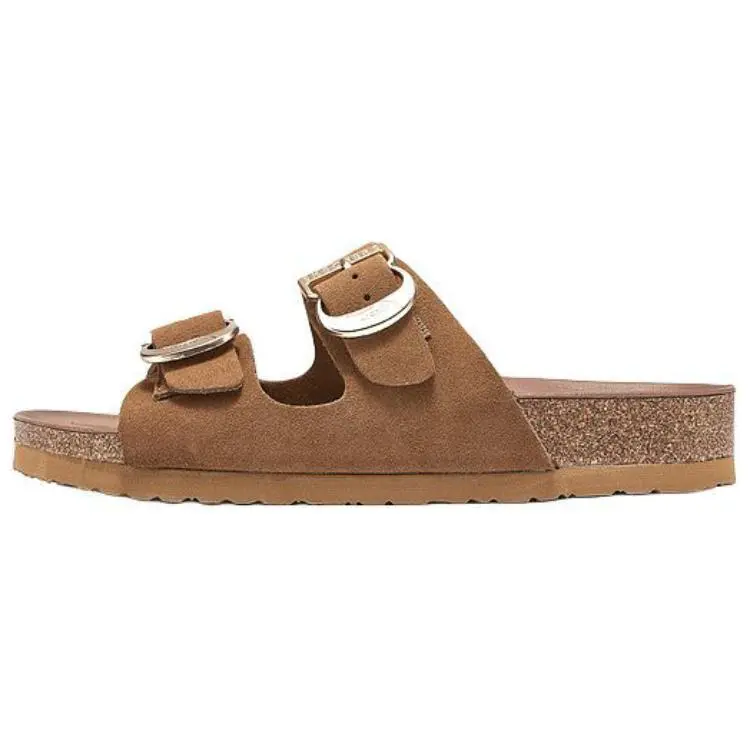 Skechers CALI Comfortable Abrasion Resistant Slide Slippers Women's Chestnut