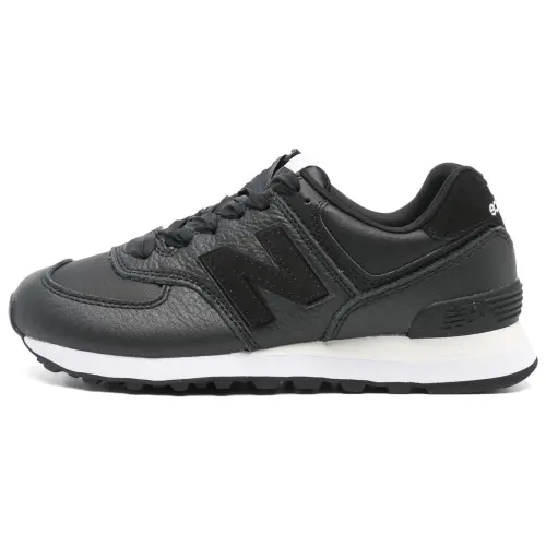 574 Wmns New Balance 'Black Leather White' Women's