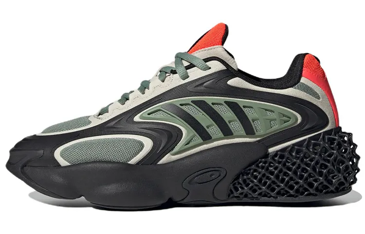 Adidas 4D Krazed "Black/Army Green/Red" sneakers