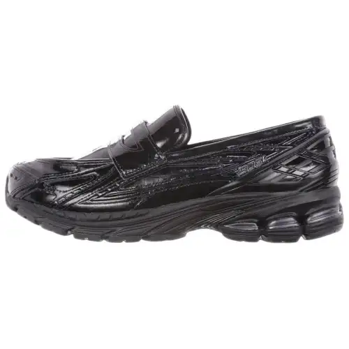 New Balance 1906L Loafer Black Croc soft and comfortable low-cut loafers for men and women, black
