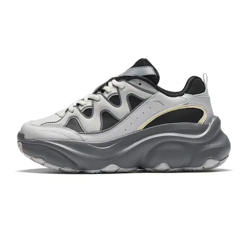 Anta Meow Shoes 5 Low top Casual Shoes Women's Gray Black