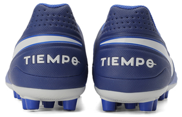 Бутсы Nike Legend 8 Academy AG (сине-белые) — фото 4