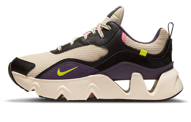 Женские кроссовки Nike Nike Ryz 365 2 (бежево-черно-фиолетовые)