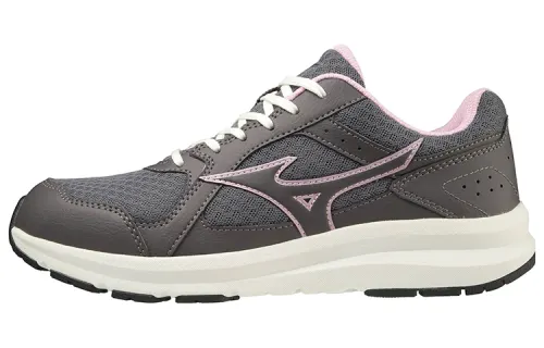 Mizuno Casual Shoes Women's Low Top Gray/Pink