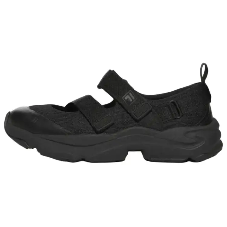 FILA Ray Nylon Abrasion Resistant Abrasion Resistant Low top Casual Shoes Unisex Black
