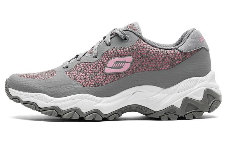 Skechers Encore Low top Casual Shoes Women's Gray Pink