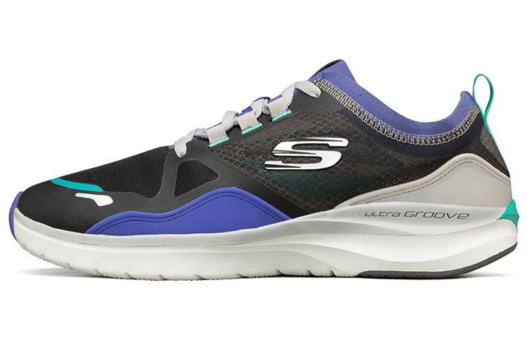Skechers Ultra Groove Low top Casual Shoes Men's Black Blue