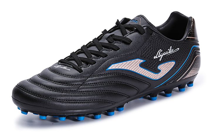 Joma Aguila AG Artificial Ground Artificial Turf Slip Resistant Abrasion Resistant Soccer Shoes Men’s Black