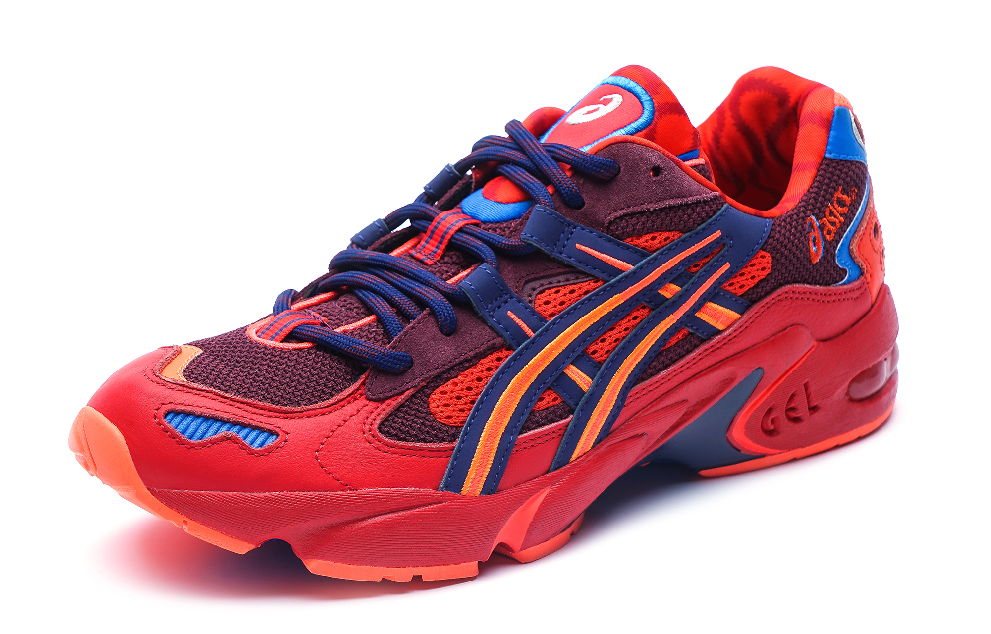 Кроссовки Vivienne Westwood x ASICS Gel-Kayano 5 OG (красно-синий) — фото 2