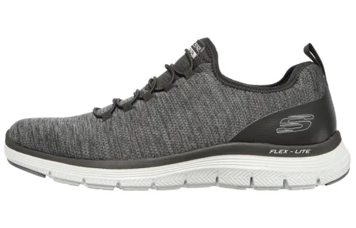 Skechers Flex Advantage 4.0 Comfortable Low top Casual Shoes Black Gray