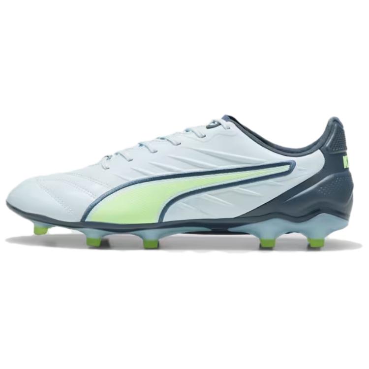 PUMA King Pro Soccer Shoes Unisex Gray Green