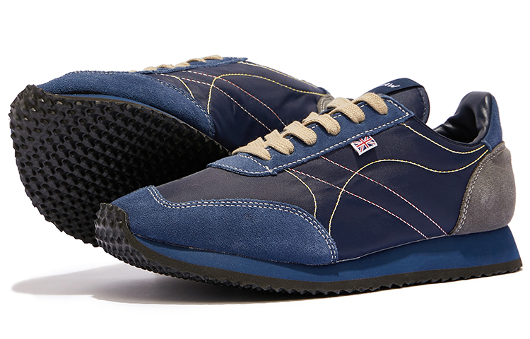 Norman Walsh Tdl Low top Casual Shoes Unisex Navy Blue & Asphalt Gray