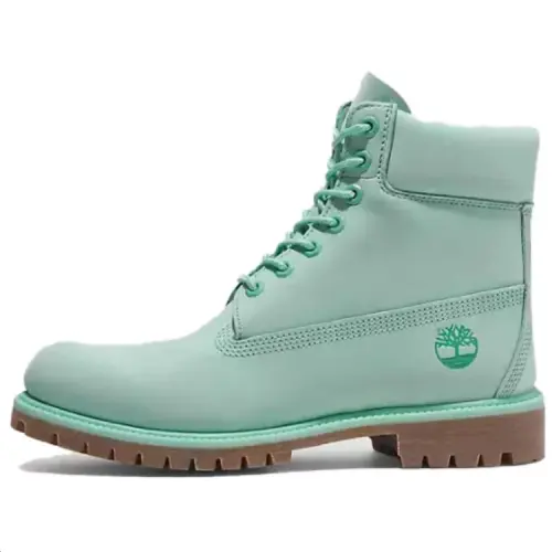 Timberland Short Combat Boots Men's Lake Blue