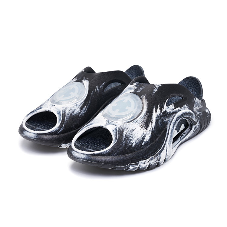 RIGORER Slide Slippers Unisex Night Black, The True White