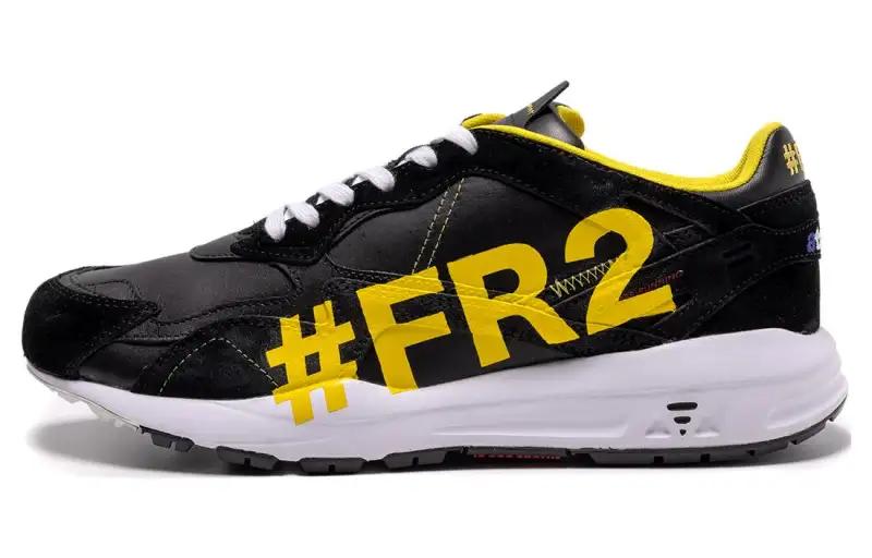 Le Coq Sportif Leather Cushioning Slip Resistant Abrasion Resistant Low top Casual Shoes Men's