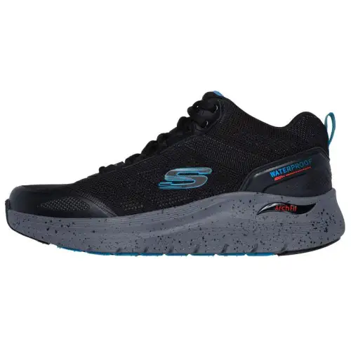 Skechers ARCH FIT 2.0 Mid top Casual Shoes Men's Black
