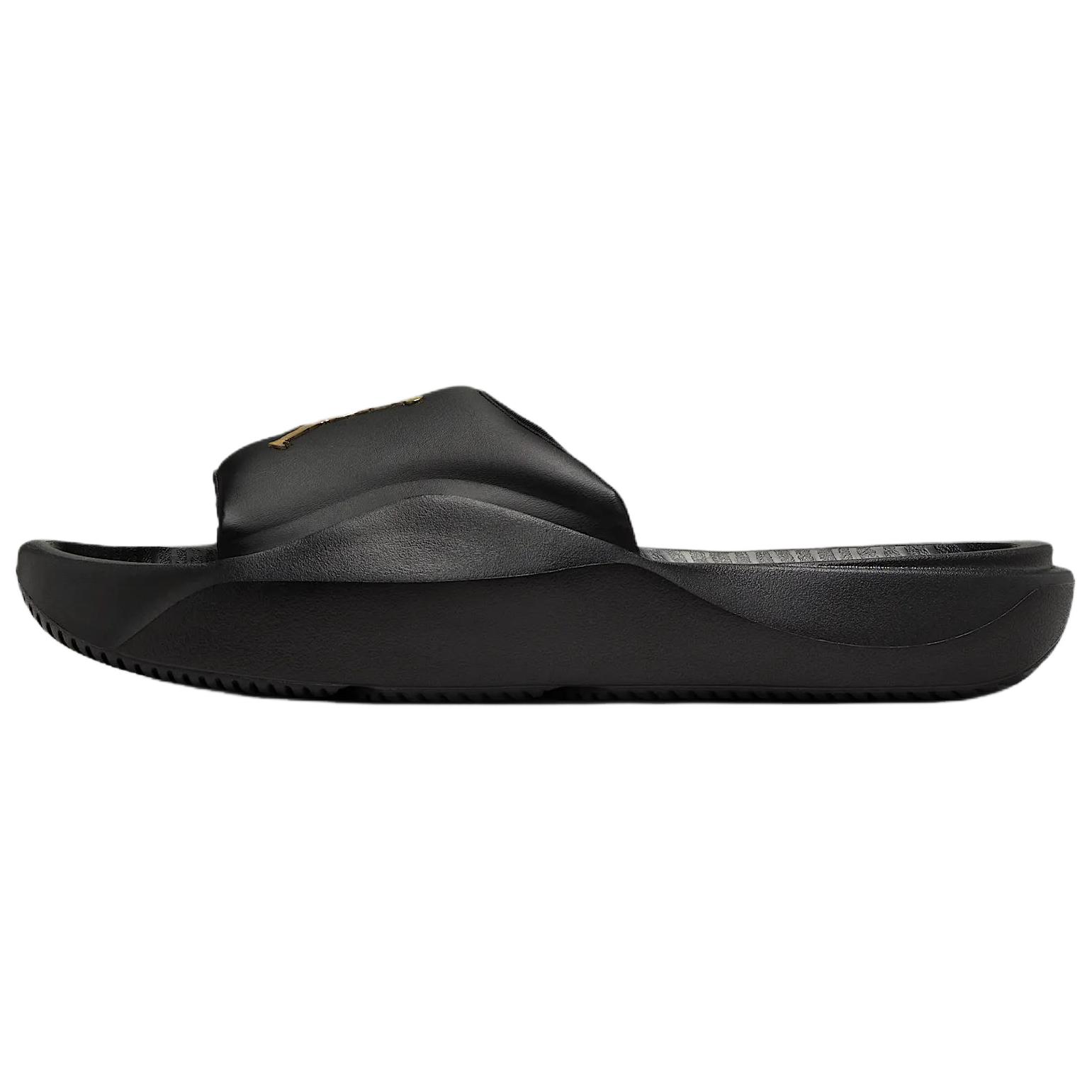 Jordan Franchise Slide Black Metallic Gold