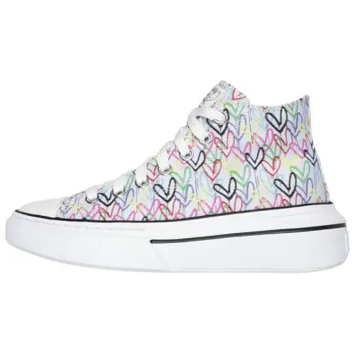 Skechers Cordova Classic Abrasion Resistant High top Casual Shoes Women's White