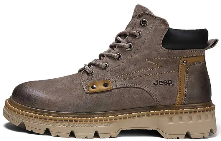 Jeep Short Combat Boots Men's Space Gray