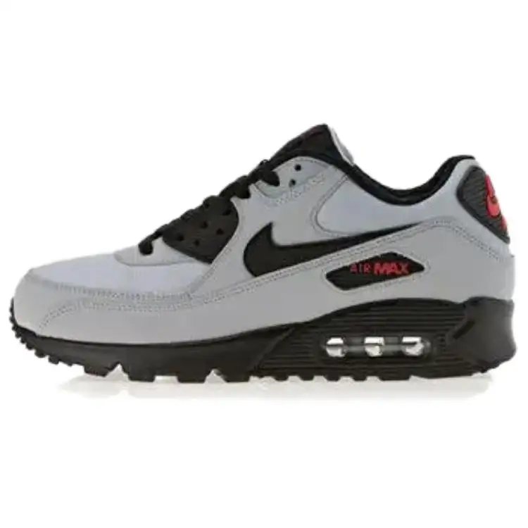 Nike Air Max 90 Wolf Grey Black Red
