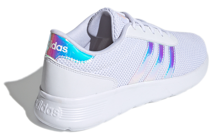 Женские кроссовки adidas neo Lite Racer Lite Racer (бело-синие) — фото 4