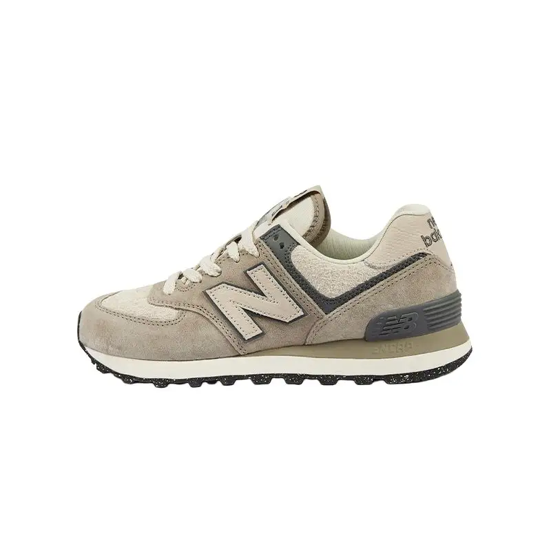 New Balance NB 574 Abrasion Resistant Low top Casual Shoes Women's Light Brown