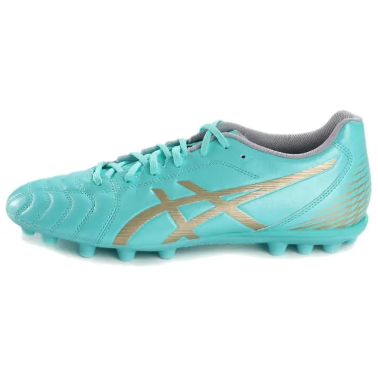 Asics Ds Light Club AG Artificial Ground Artificial Turf Coverage Soccer Shoes Men's Blue Gold