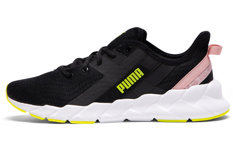Женские кроссовки PUMA Weave Shift XT (черно-розовые) — фото 1