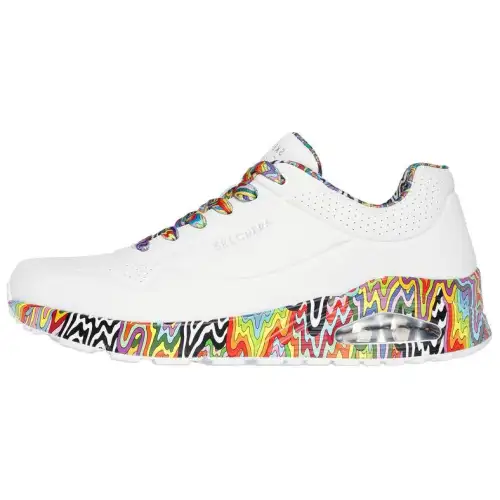Jen Stark x Skechers Street Low top Casual Shoes Men's White