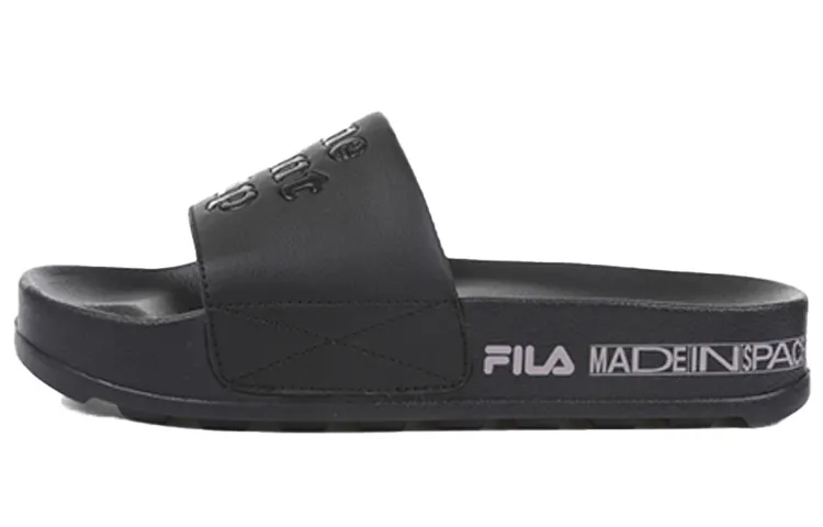 FILA Drifter Slide Slippers Unisex Black