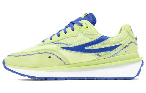 FILA Renno Abrasion Resistant Low top Casual Shoes Unisex Yellow Blue