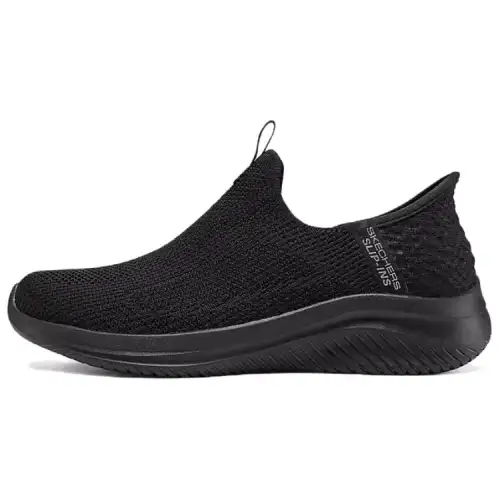 Skechers Ultra Flex 3.0 Abrasion Resistant Coverage Abrasion Resistant Coverage Low top Casual Shoes Women's All Black