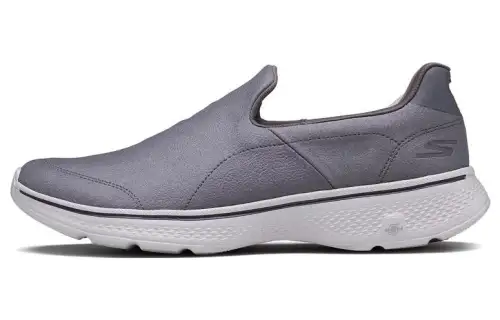 Skechers Go Walk 4 Mesh Low top Casual Shoes Men's Charcoal Gray