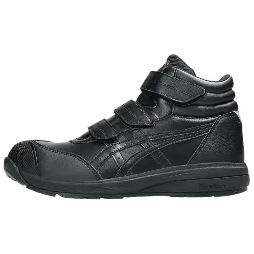 ASICS Winjob Abrasion Resistant High top Casual Shoes Men's Black