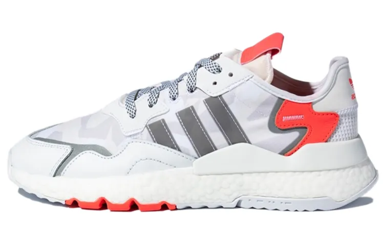 Adidas Originals Nite Jogger 'White Gray Orange'