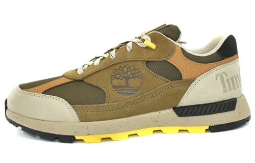 Timberland Fabric Slip Resistant Cushioning Abrasion Resistant Low top Casual Shoes Men's Medium Brown