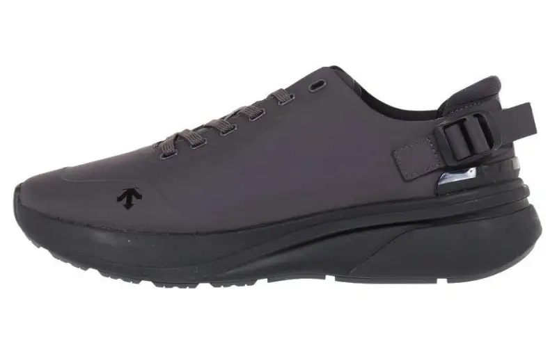 DESCENTE Weiser R 2.1 Soft And Comfortable Cushioning Abrasion Resistant Waterproof Low top Casual Shoes Unisex Gray