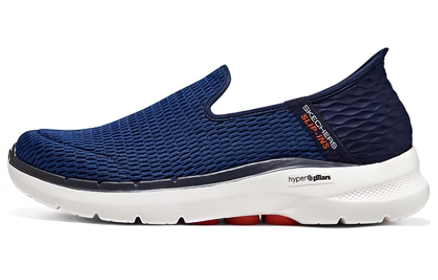Skechers Go Walk 6 Shoes ‘Blue Black’