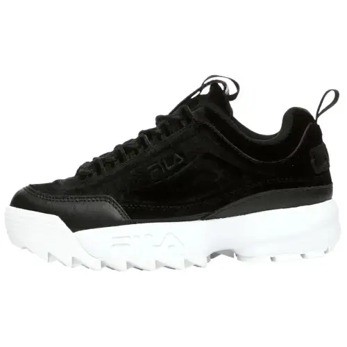 FILA Women's Disruptor 2 Premium 'Velour Black' Women's