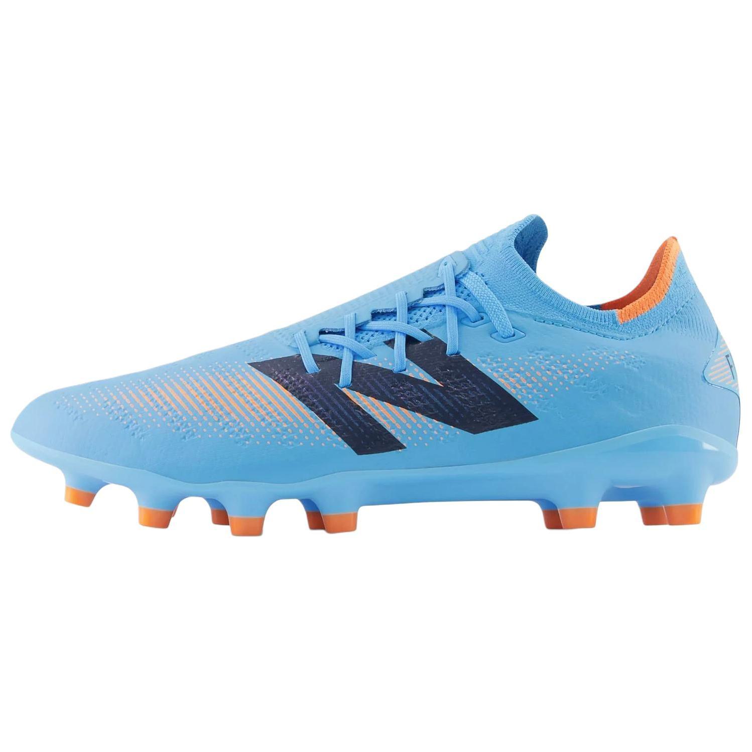 New Balance Furon V7 HG Hard Ground Soccer Shoes Unisex Blue