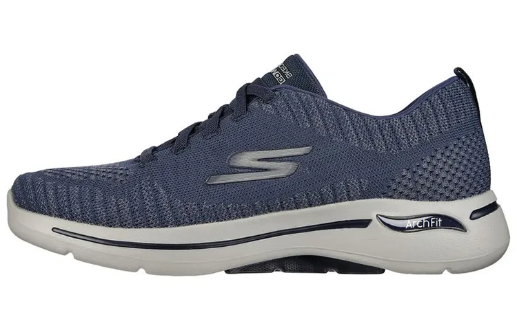 Skechers Go Walk Arch Fit Sports Cushioning Low top Casual Shoes Men's Marine Blue